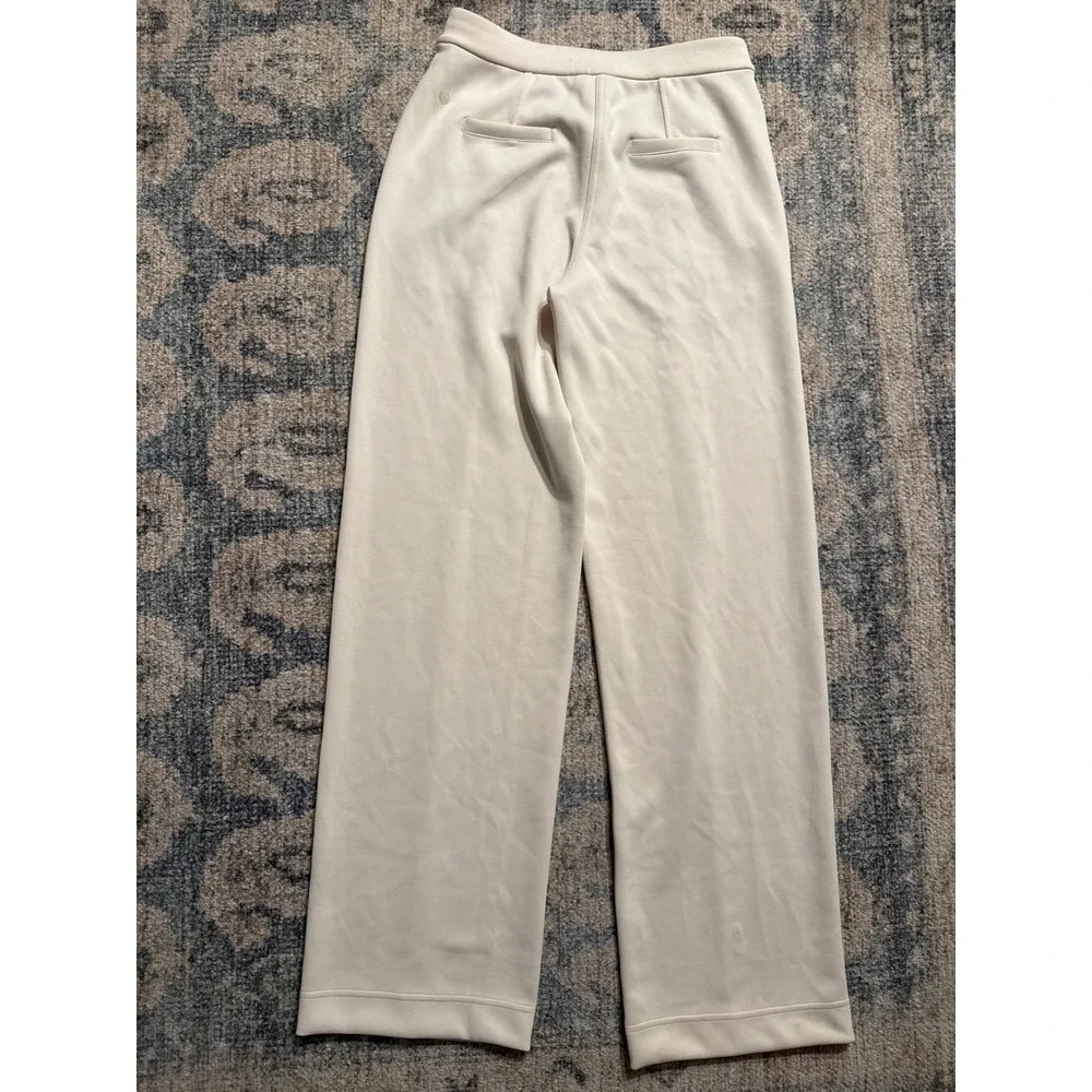 Lululemon Smooth Fit Pull-On High-Rise Wide-Leg Pintuck Pants Size XS NWOT